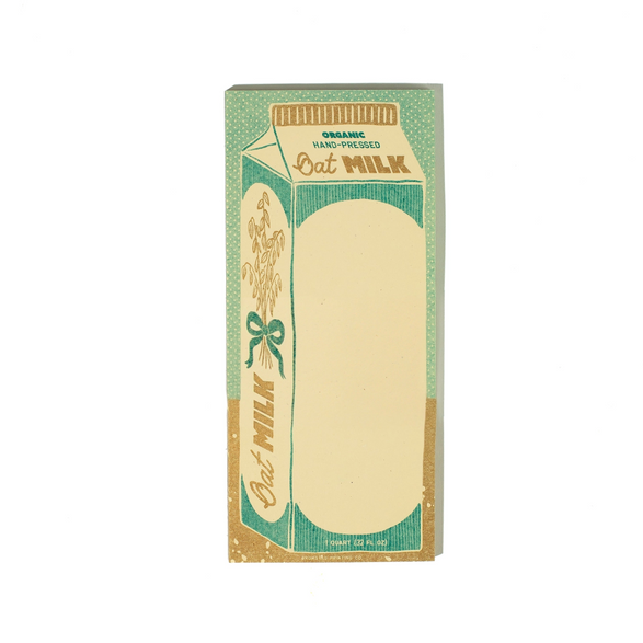Oat Milk Notepad