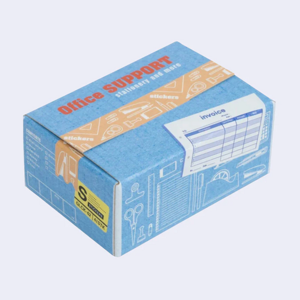 Office Supply Sticker Flake Box