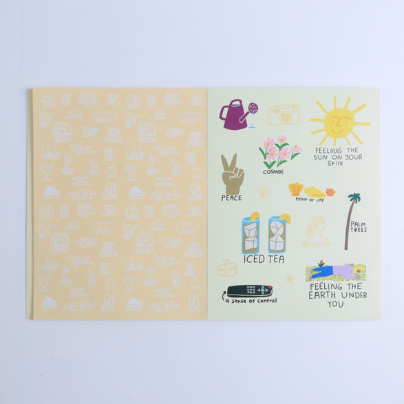 Only Good Things Sticker Book