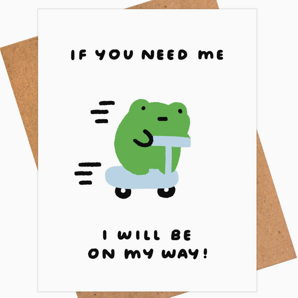 On My Way Frog