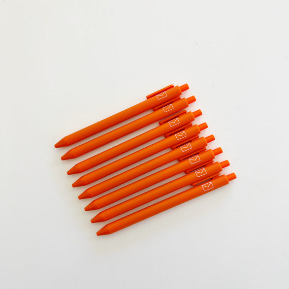 Paper + Craft Pantry: Orange Envelope Pen