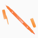 Twin Tone Dual Tip Marker Pen - 28 color options
