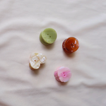 Mini Button Claw Hair Clip Set - Original