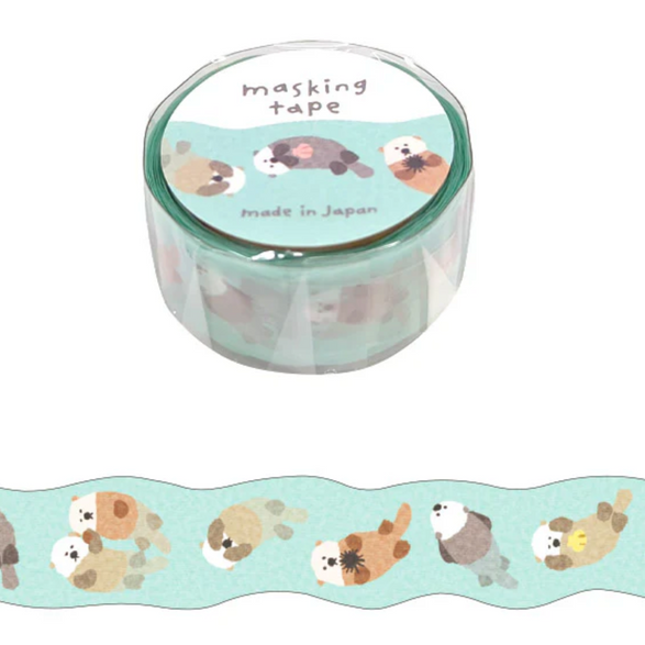 Otter Hokkori Washi Tape (18mm)