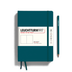 Leuchtturm Blank Notebook: Pacific Green (A5)