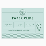 Teardrop Paper Clips