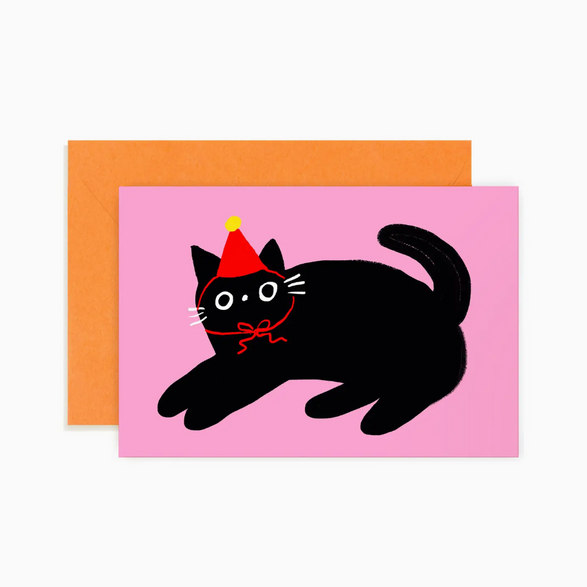 Party Cat Mini Card