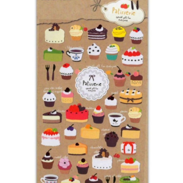 Patisserie Sticker Sheet