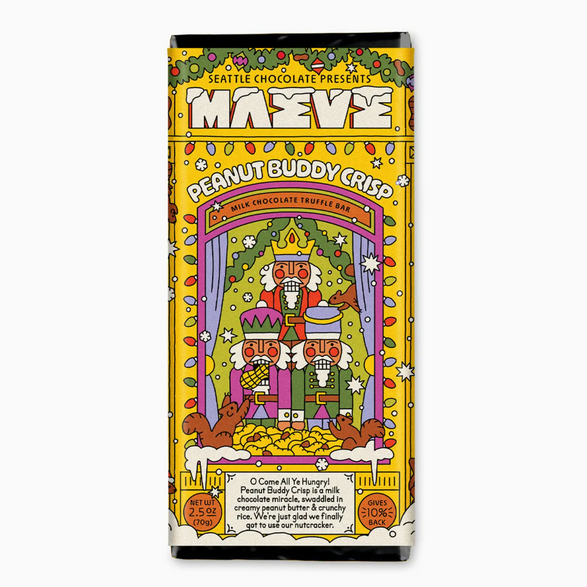 Peanut Butter Crisp Truffle Bar