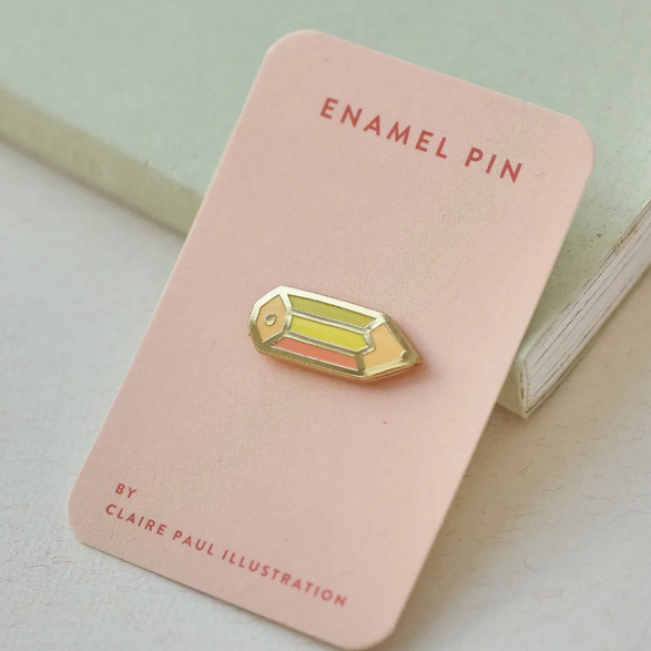 Pencil Enamel Pin