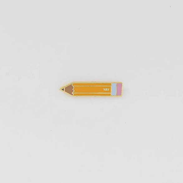 Pencil Enamel Pin