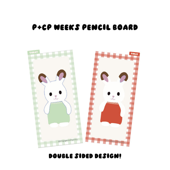 Pre-Order Weeks Pencil Board: Bunny Friend
