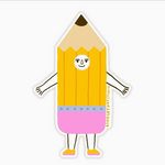 Pencil Friend Sticker