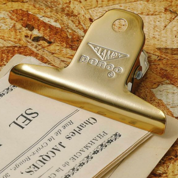 Penco Small Gold Metal Clip
