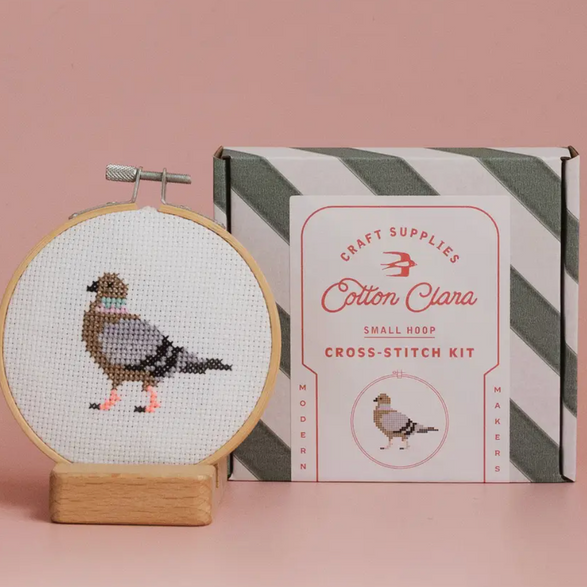 Cross Stitch Kit: Pigeon