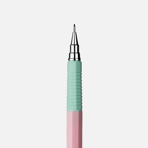 Pink + Mint Tigre Mechanical Pencil