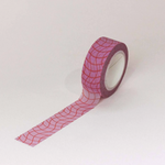 Pink Wave Washi Tape (15mm)