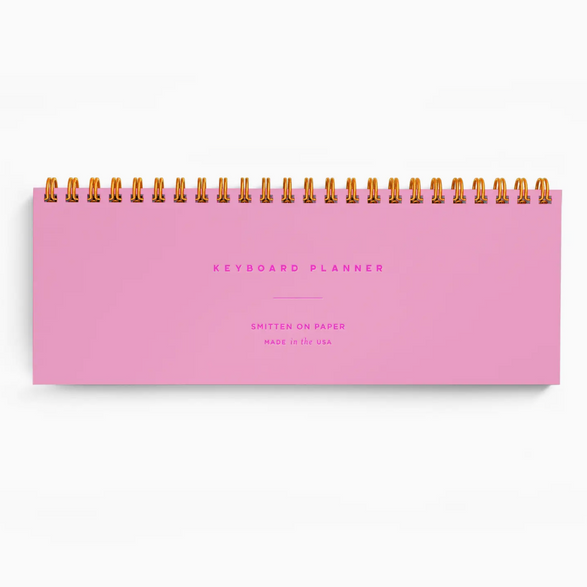 Pink Keyboard Weekly Planner