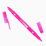 Twin Tone Dual Tip Marker Pen - 28 color options