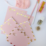 Pink Airmail Letter Set