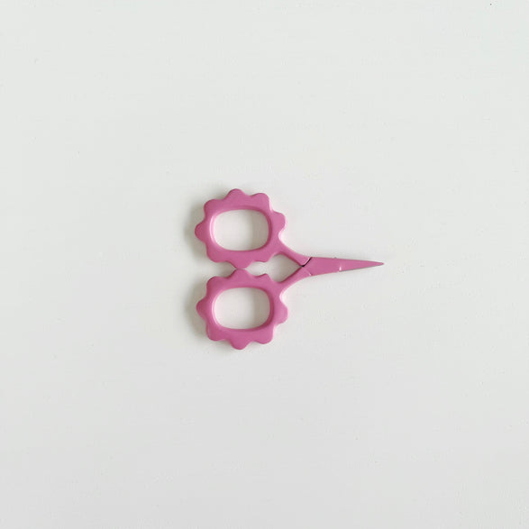 Small Pink Flower Scissors