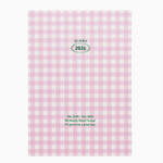 2026 Weekly Planner - Pink Gingham