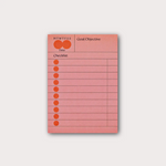 Pink List Sticky Notes