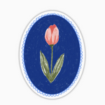 Pink Tulip Sticker
