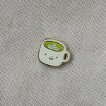 Matcha Latte Enamel Pin