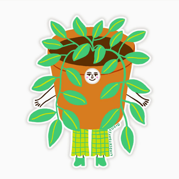 Plant Friend Sticker