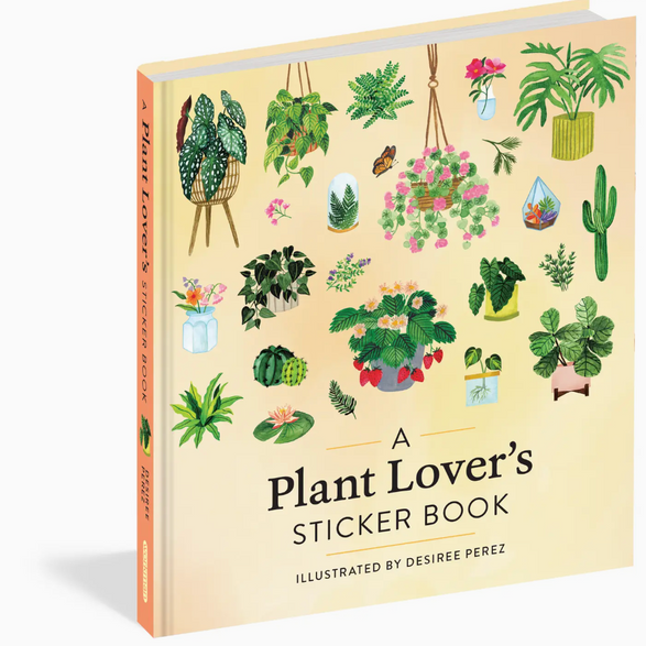 Plant Lover's Sticker Book