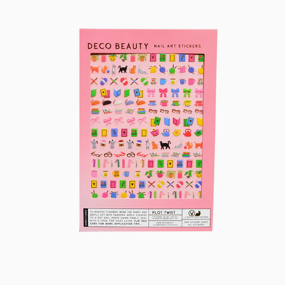 Plot Twist Nail Art Sheet