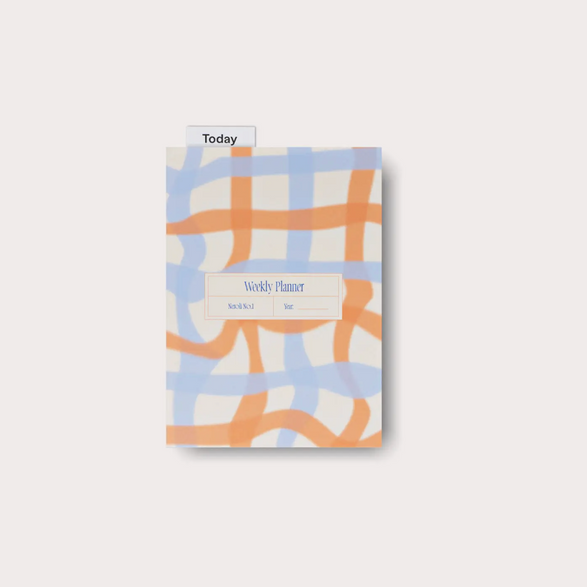 Undated Pocket Weekly Planner: Neroli
