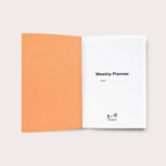 Undated Pocket Weekly Planner: Neroli