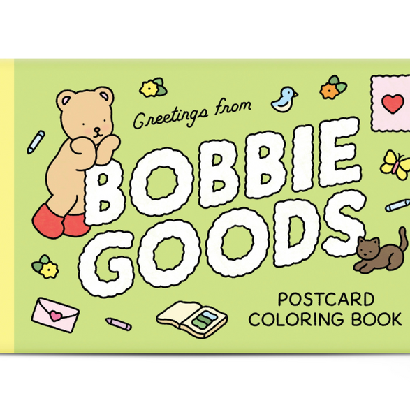 Greetings from Bobbie Goods Postcard Coloring Book