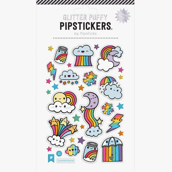 Puffy Cloudburst Sticker Sheet
