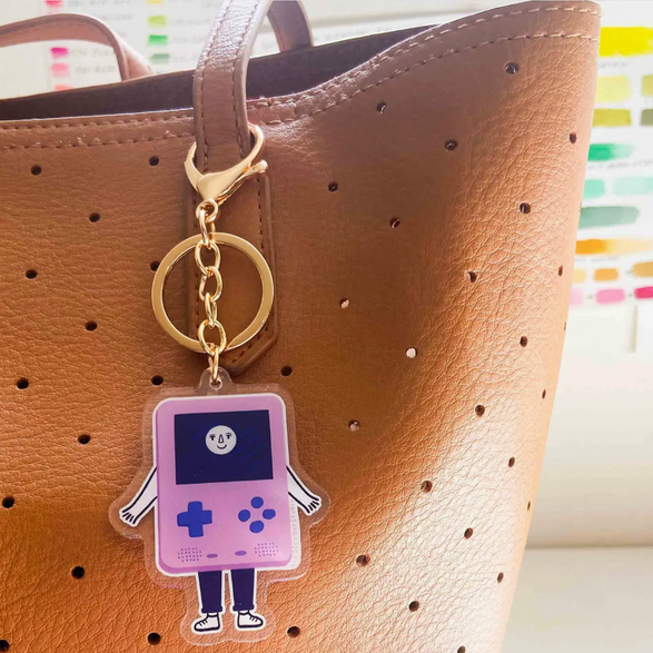 Video Game Friend Acrylic Keychain
