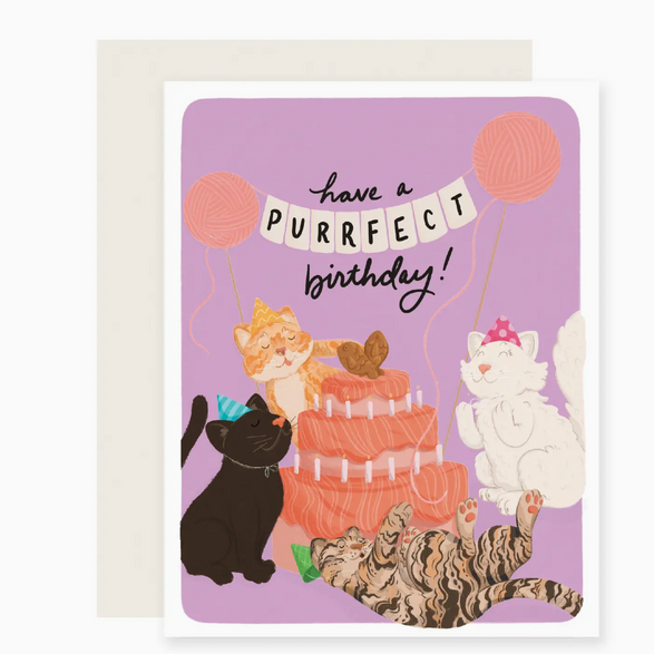 Purrfect Birthday Cats