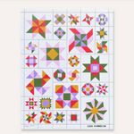 Decorative Art Stamp Sheet - Quilt Squares