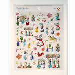 Rabbit Garden Sticker Sheet