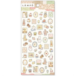 Rabbit and Sunset Sticker Sheet
