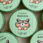 Raccoon Washi Tape (15mm)