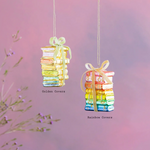 Rainbow Books Ornament - 2 options