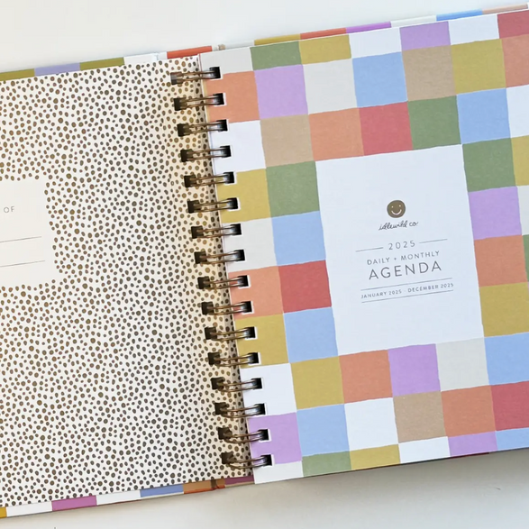 2025 Planner: Rainbow Check