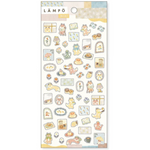 Rainy Foxes Sticker Sheet