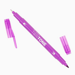 Twin Tone Dual Tip Marker Pen - 28 color options