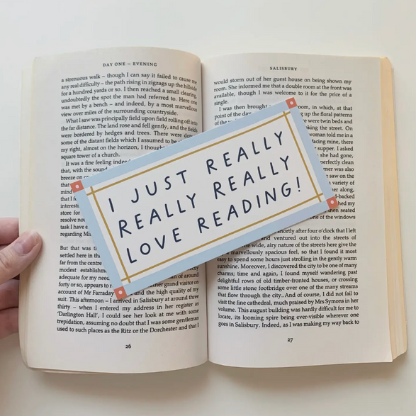 Really Love Reading Bookmark