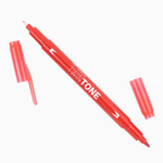 Twin Tone Dual Tip Marker Pen - 28 color options