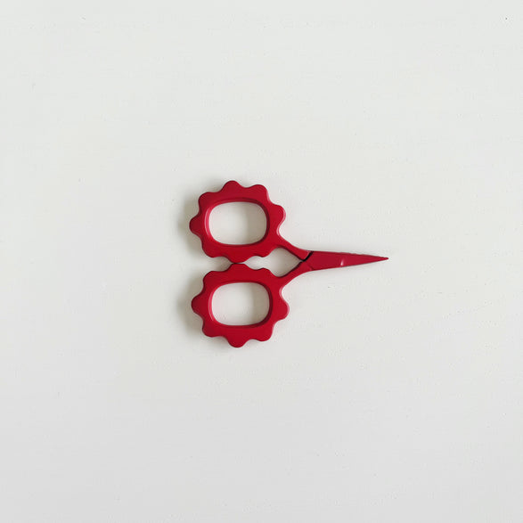 Small Red Flower Scissors