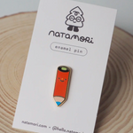Red Pencil Enamel Pin